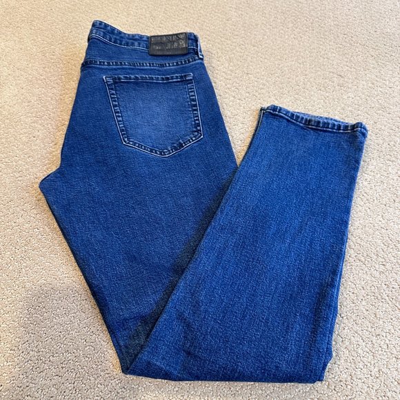 Bonobos Premium Stretch Jeans Tailored Size 35W x 32L Medium Wash #23083-BMC91 - Picture 11 of 14